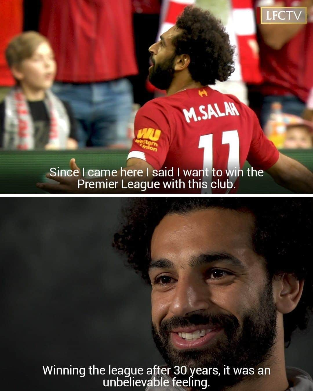 リヴァプールFCさんのインスタグラム写真 - (リヴァプールFCInstagram)「@MoSalah gives an incredible insight into the squad and the season on tonight's Champions Story at 18:15 BST on LFCTV 🤩 #LFCchampions #LFC #LiverpoolFC #Salah」8月1日 1時03分 - liverpoolfc