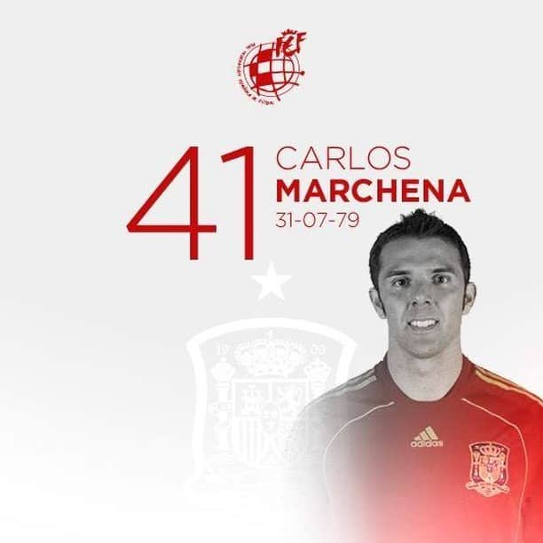 サッカー スペイン代表チームさんのインスタグラム写真 - (サッカー スペイン代表チームInstagram)「🎂 🎂 ¡Feliz cumpleaños a Carlos Marchena!   🇪🇸 El internacional en 69 ocasiones con España y campeón del Mundo en 2010 cumple 41 años  ¡🎉🎉🎉 Felicidades!」7月31日 19時36分 - sefutbol