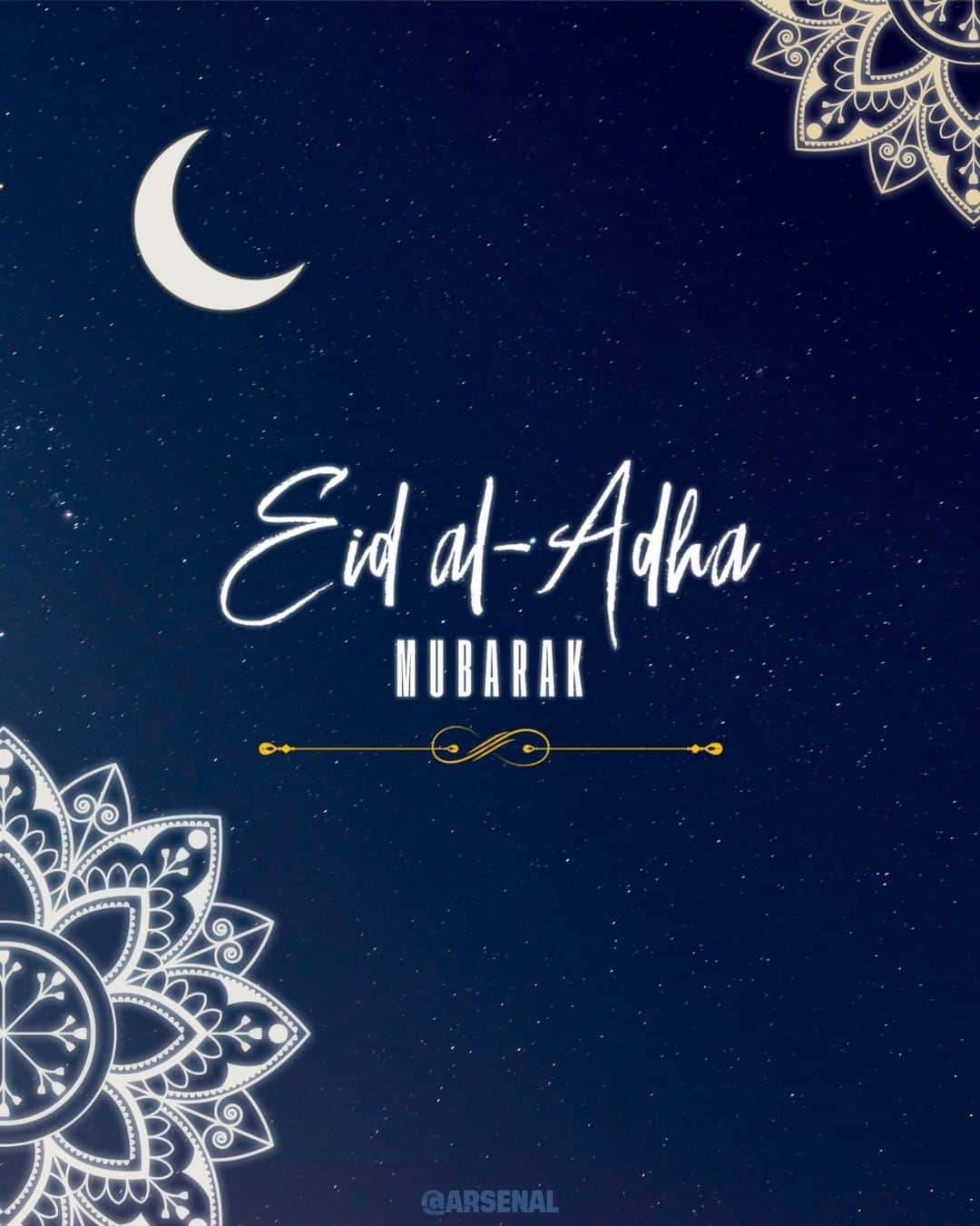 アーセナルFCさんのインスタグラム写真 - (アーセナルFCInstagram)「Wishing a happy Eid to all who are celebrating around the world! ⁠ ⁠ #EidMubarak」7月31日 20時12分 - arsenal