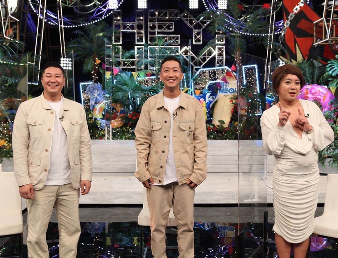 中嶋優一のインスタグラム：「瑛人×チョコプラはHEY!HEY!NEO!にて」