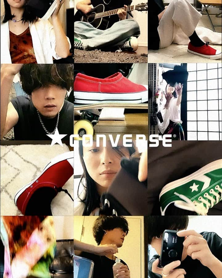 吹春友介のインスタグラム：「. 今回嬉しいことにCONVERSE MOVIE RELAYに出演させて頂きました👟🎞 普段から履いている @converse_jp さんとのお仕事とても光栄でした！！ ⠀ #CONVERSEMOVIERELAY #converse #コンバース #pr」