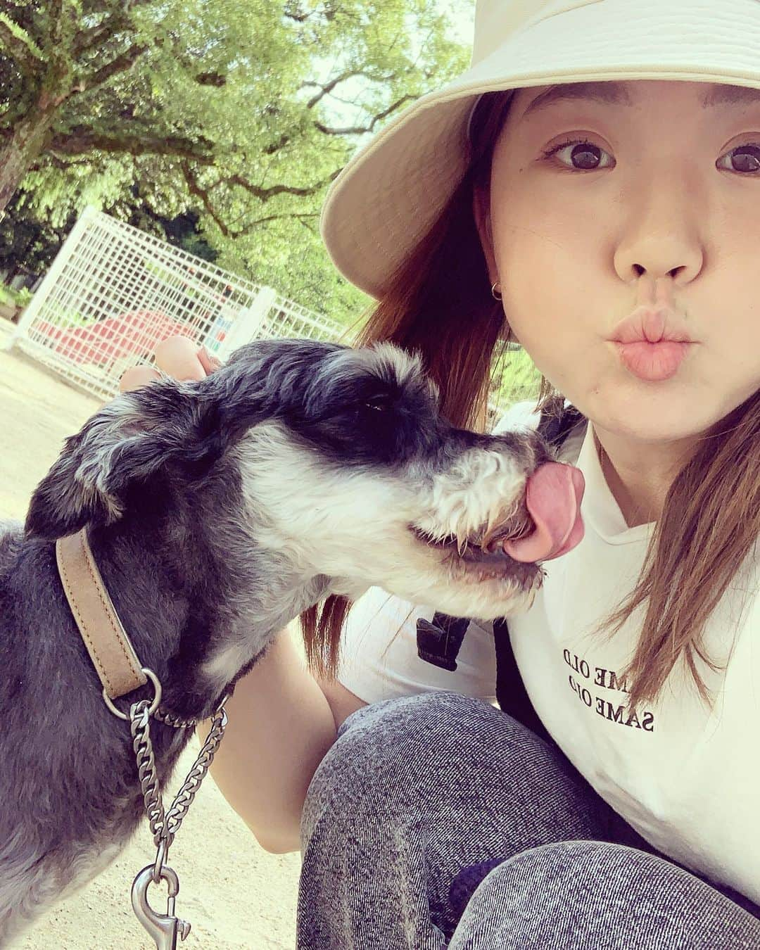 井上沙紀さんのインスタグラム写真 - (井上沙紀Instagram)「癒しちゃんたち🦮🐕‍🦺 毎日あっついね🔥 水分補給ちゃんとしようね🥤  #バケハお母さん感でる　 #なぜ  #ぴえん」7月31日 21時38分 - inouesaki_1997