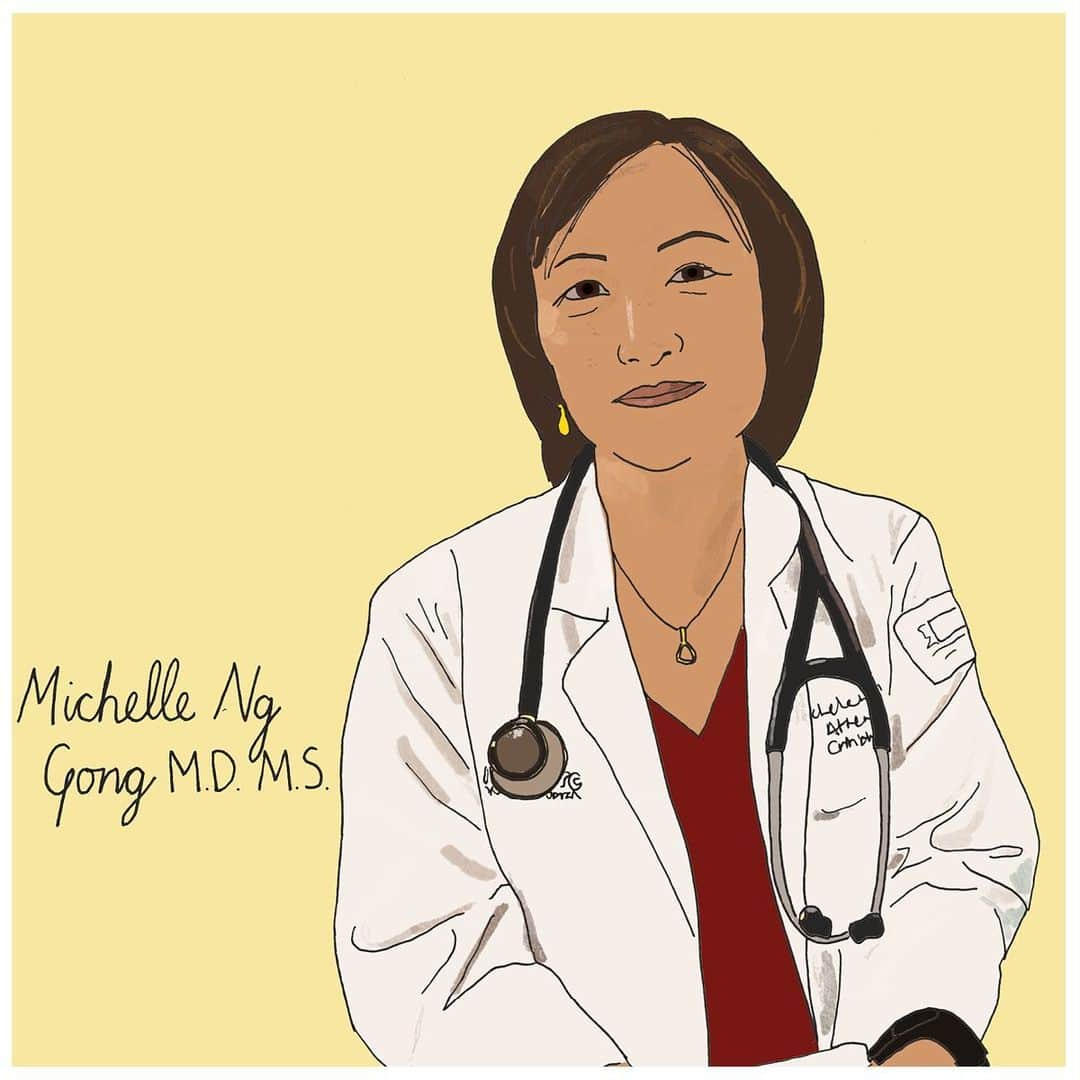 コーチさんのインスタグラム写真 - (コーチInstagram)「"People always think that as critical care physicians, we spend all of our time resuscitating patients and responding to emergencies,” says Dr. Michele Ng Gong, next in our Local Love series. It’s true—she explains—it *is* part of her job. But the bigger part of it, where she spends more of her time and gets more of her satisfaction, comes from talking with families and preventing and preparing for emergencies.  Of course, the biggest emergency that healthcare providers have faced has been this pandemic—and the hospital where Dr Gong works has been at the center of that. Montefiore and Einstein have treated almost a quarter of the cases of Covid-19 in New York state and that includes patients that are struggling due to population density, poverty levels, and prevalence of underlying health conditions. As well as providing that direct care, Montefiore and Einstein have been leading in research; the hospital has conducted the largest-scale pediatric study into COVID-19 in the country.  That desire to solve problems is one of the things that first attracted Dr Gong to medicine - the special combination of science and care (or what Dr Gong describes as “the privilege of helping people”). It’s not just how she works though; it’s where. Dr Gong loves practicing medicine here in New York. “In spite of its size, New York City is still a community… We hurt together and we rise together.”  The Coach Foundation is proud to support Montefiore and their work in healthcare. To learn more visit @montefiorehealthsystem.  To date, the Coach Foundation has committed more than $4 million in COVID-19 relief efforts globally including @nycsmallbiz and @montefiorehealthsystem. The Coach brand has also donated over $3.5 million worth of product to healthcare frontline responders and raised over $200,000 to date for Feeding America, donating 100% of net profit from Coach Face Masks sold in the U.S.  ✍️ & 🎨 by @monachalabi」7月31日 21時59分 - coach