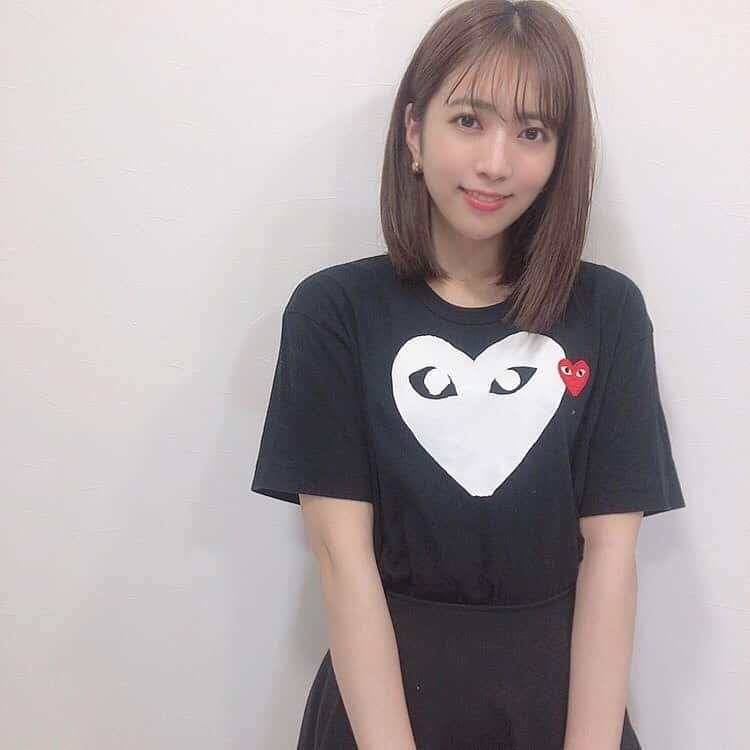 のインスタグラム：「. なんだかんだブラックコーデ好きです\❤︎/ . #CDG #elendeek #ブラックコーデ #私服」