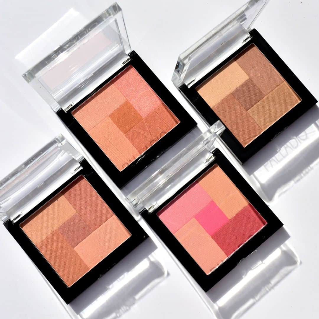 Palladio Beautyさんのインスタグラム写真 - (Palladio BeautyInstagram)「This vegan & gluten-free 2-in-1 mosaic powder come in 5 travel-friendly shades ranging from shimmering iridescent pinks to deep golden browns 😻 these complementary pairings deliver that essential "summer glow" radiance any time of year☀️   Find Your Shade 🛍️ Shop Link in Bio  #PalladioBeauty #SummerGlow #BlushAndBronzer」7月31日 22時30分 - palladiobeauty