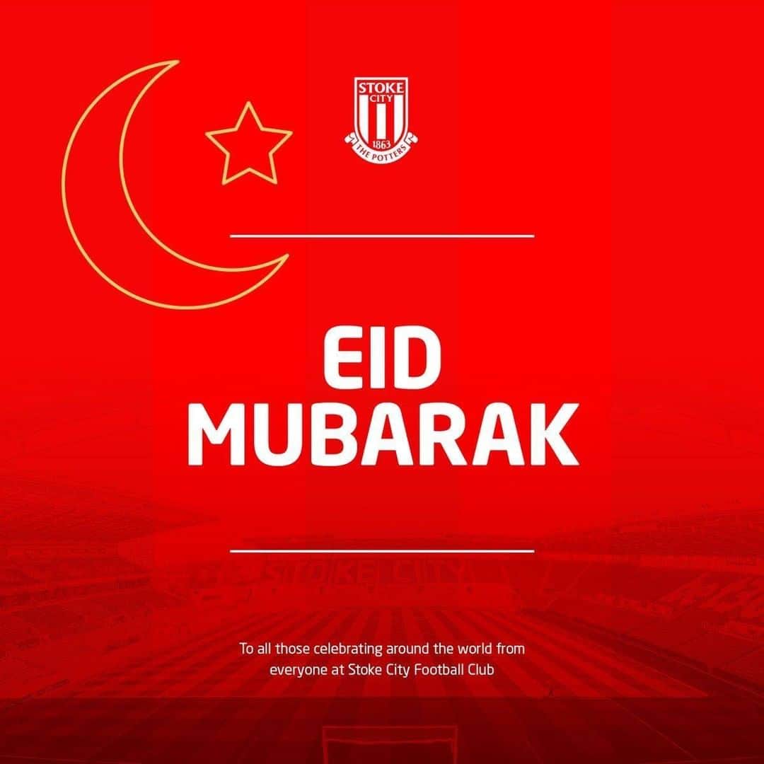 ストーク・シティFCさんのインスタグラム写真 - (ストーク・シティFCInstagram)「Wishing a happy Eid to all those celebrating! #eidmubarak #eidaladha #SCFC 🔴⚪️」7月31日 23時00分 - stokecity