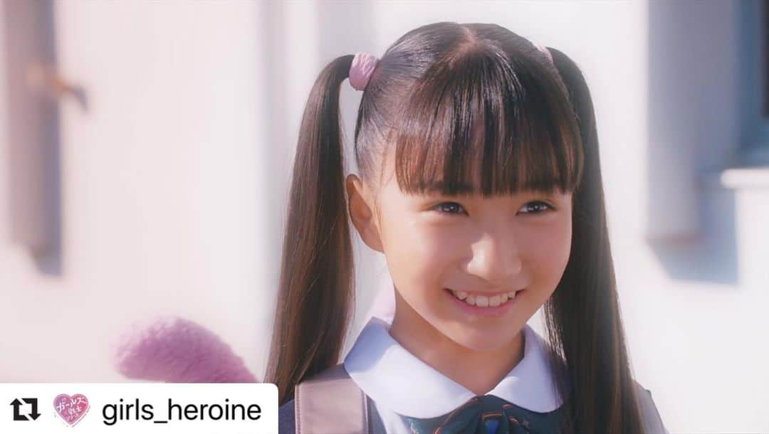 Girls²さんのインスタグラム写真 - (Girls²Instagram)「#Repost @girls_heroine with @make_repost ・・・ ‪【予告】 #テレビ東京 系にて、8/2(日)あさ9時から #ラブパト 第2話「ぜったいラブパトになりたい！」‬ ‪『完ッ全にラブってる！』サライ( #山口莉愛 )が #ラブパトリーナ になりたい理由とは？💡果たして、ツバサ( #渡辺未優 )とサライは、仲間になれるのか👭‬ ・ ‪lovepatrina.jp‬ ・ ‪#特撮‬」8月1日 10時08分 - girls2_official