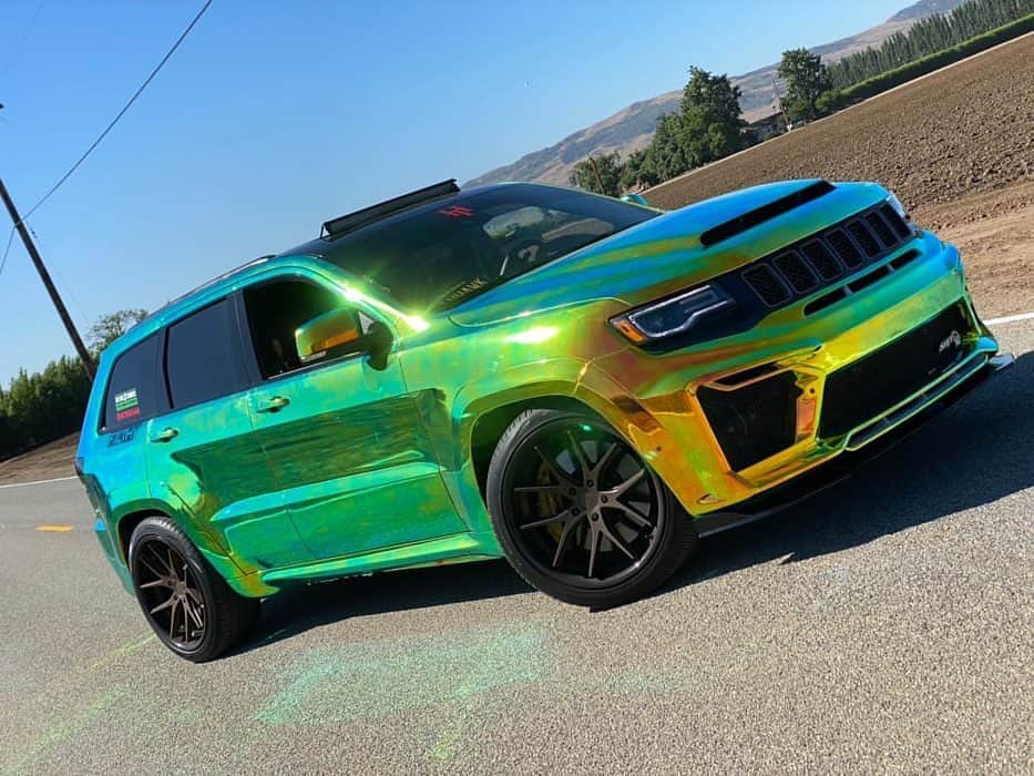 CarsWithoutLimitsさんのインスタグラム写真 - (CarsWithoutLimitsInstagram)「Follow @mr.trackhawk 1xxx hp TRACKHAWK, cleanest in the world 🌎  #carswithoutlimits」8月1日 9時34分 - carswithoutlimits
