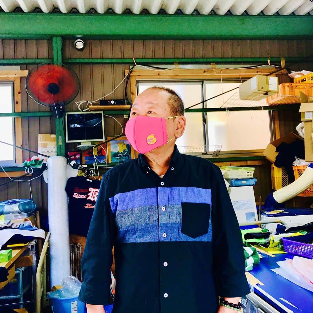 デハラユキノリさんのインスタグラム写真 - (デハラユキノリInstagram)「マスク作りました。 #ワークウェイ」8月1日 9時58分 - deharayukinori