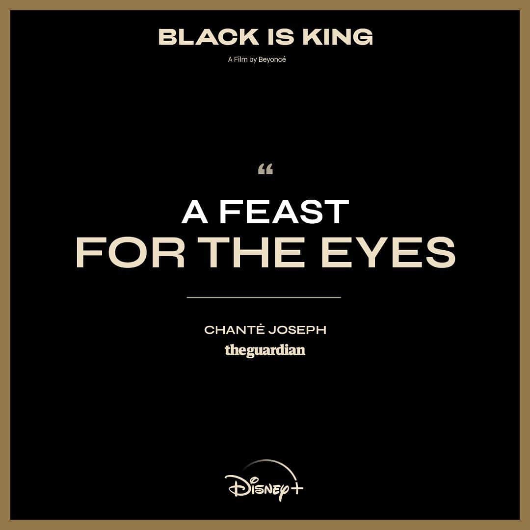 Walt Disney Studiosさんのインスタグラム写真 - (Walt Disney StudiosInstagram)「#BlackIsKing is “a feast for the eyes.” Stream the new visual album from Beyoncé now, exclusively on #DisneyPlus.」8月1日 1時39分 - disneystudios