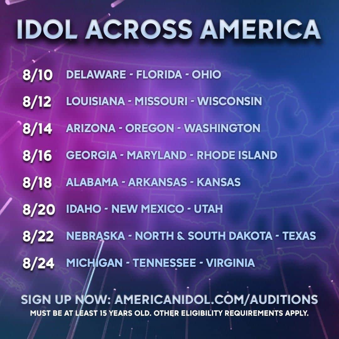 American Idolさんのインスタグラム写真 - (American IdolInstagram)「Wherever you are, we’re coming to you... 🇺🇸🏠 Sign up now at americanidol.com/auditions!」8月1日 2時00分 - americanidol