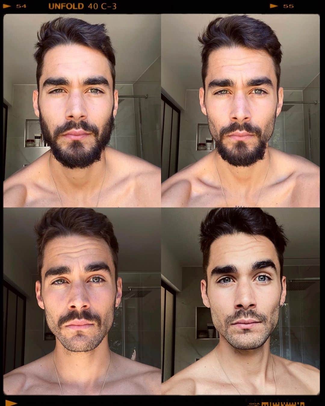 NICOLAS SIMOESのインスタグラム：「10 minutes. Same guy, 4 ages. Pick your favourite 😂」