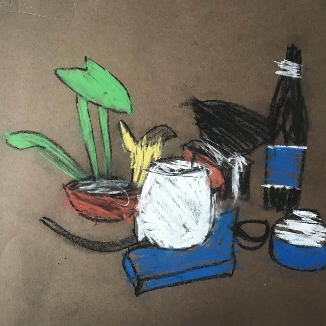 ブルックリン美術館さんのインスタグラム写真 - (ブルックリン美術館Instagram)「Our online summer campers spent the week collecting items from around their homes to assemble the perfect still lifes and self portraits. Enjoy a selection of drawings and photographs created by these extremely talented young creatives. ⁠ ⁠ Enrollment is still open for our weekly online Summer Camp classes, and scholarships are still available! Tap link in bio to sign up ages 8–10 and 11–13 in classes exploring African masquerade through drawing and textile art, the work of Jeffrey Gibson and other Indigenous artists through painting and sculpture, and the art of JR through drawing and photography.」8月1日 3時18分 - brooklynmuseum