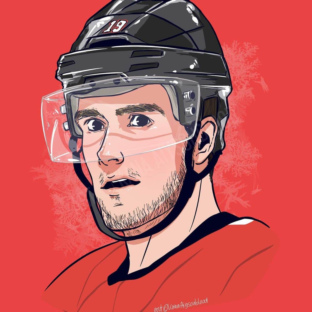 NHLさんのインスタグラム写真 - (NHLInstagram)「Introducing our Creator of the Week, @kana.aiysoublood! Hailing from Switzerland, this female artist produces beautiful digital drawings like the ones pictured here ⏩」8月1日 4時08分 - nhl
