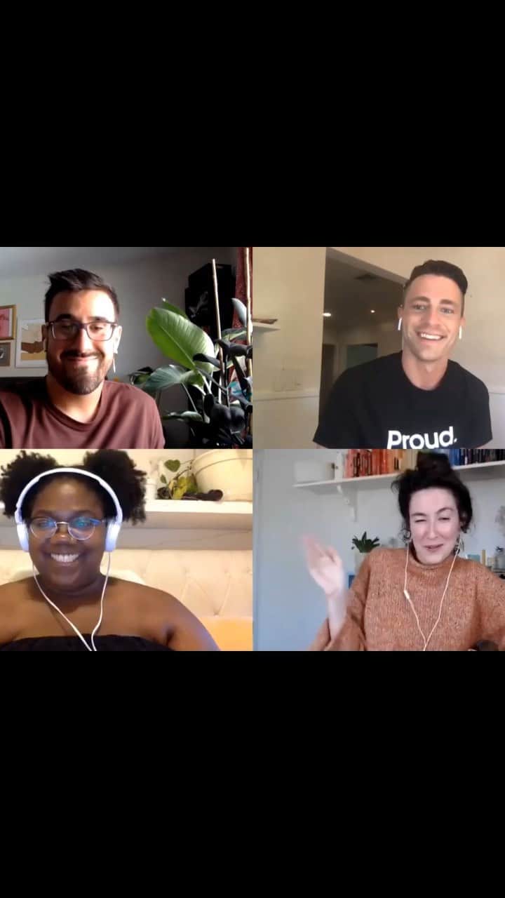 コルトン・ヘインズのインスタグラム：「Part 2 w/ @matty_ray18 & I talking to 2 sex therapists/educators ( @javaydabae & @bellatookaphoto ) to discuss the possibility that internalized racism might be showing up in who we are attracted to, as well as many other topics.」