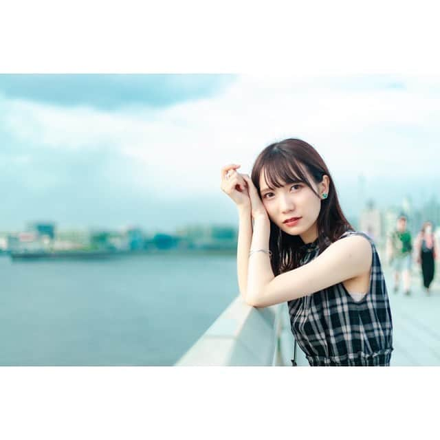 江嶋綾恵梨さんのインスタグラム写真 - (江嶋綾恵梨Instagram)「8月スタート▷▶︎ 今月もみんなよろしくね。ふふ あ、インナーは見えていいやつです🥺🥺 ((いつもみんなに心配されるので😂笑))」8月1日 8時03分 - aeringoooo