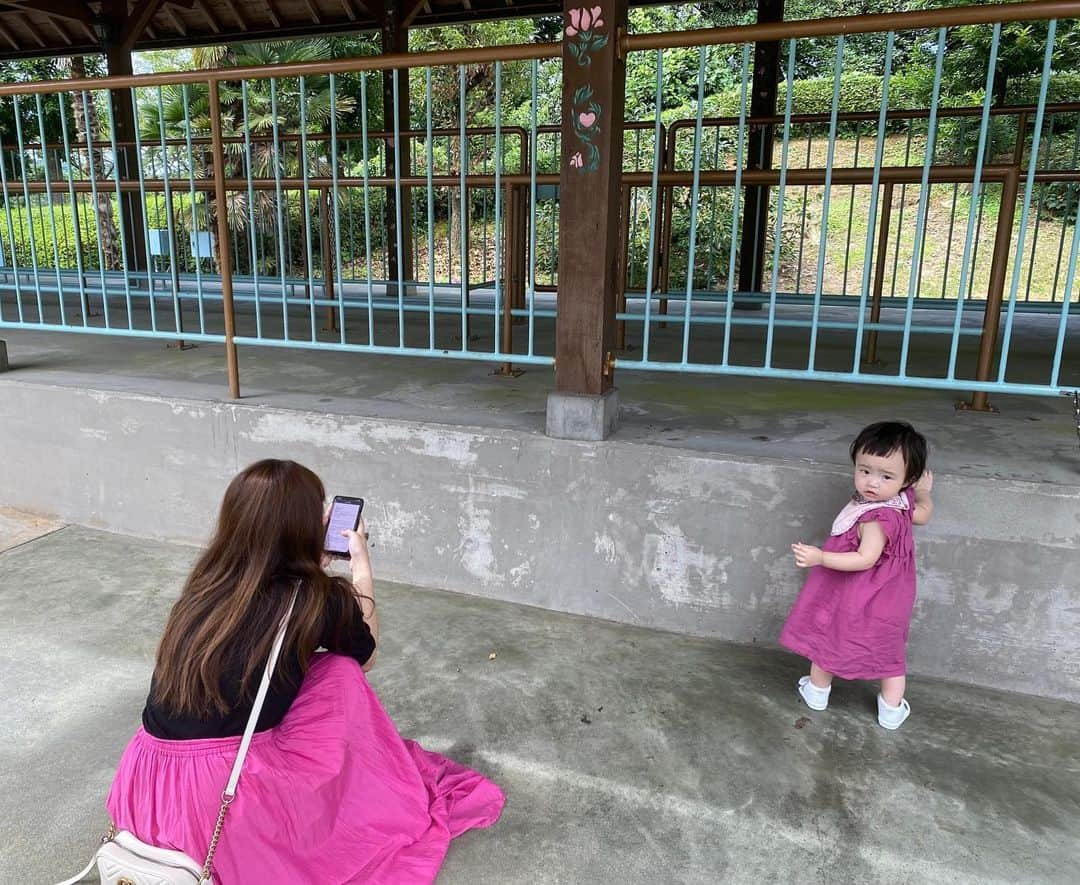 畠中清羅 さんのインスタグラム写真 - (畠中清羅 Instagram)「オソロイカラー💗💗  .  ある所へ☁️またYouTubeへUPします❤︎」8月1日 19時28分 - seira_hatanaka