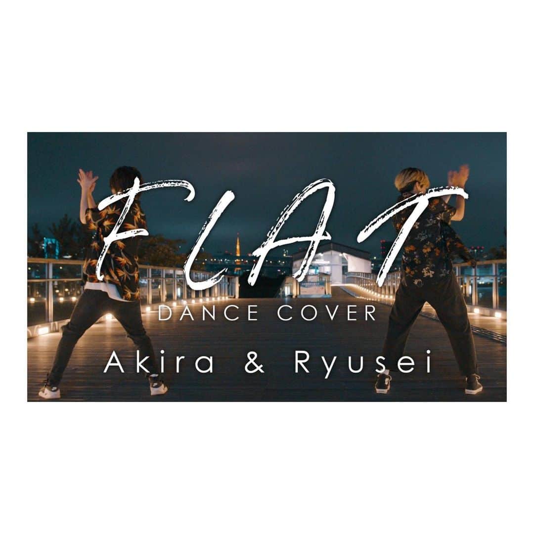 木下流声のインスタグラム：「. FLAT / Shuta Sueyoshi . . うっちーと一緒に振付したのを撮ってもらいました！ . 是非ご覧ください👀 . .  https://youtu.be/9OspkEHoZL0 . #FLAT #ShutaSueyoshi #dance #movie #choreo #choreography」