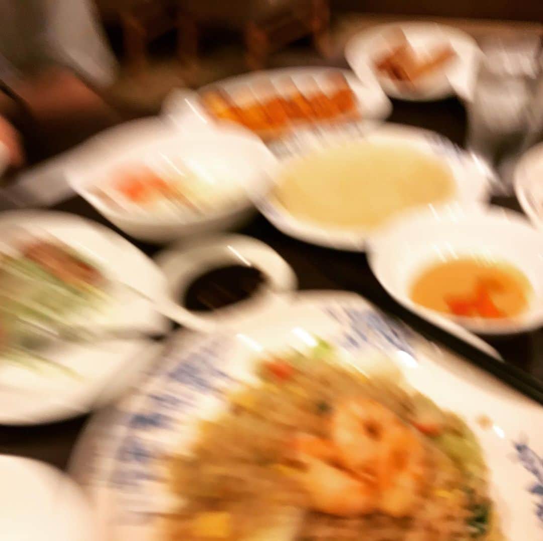 佐伯ポインティのインスタグラム：「バーミヤンで大量の中華とエンカウントした（実はバーミヤンは醤油ラーメンが一番美味い）」
