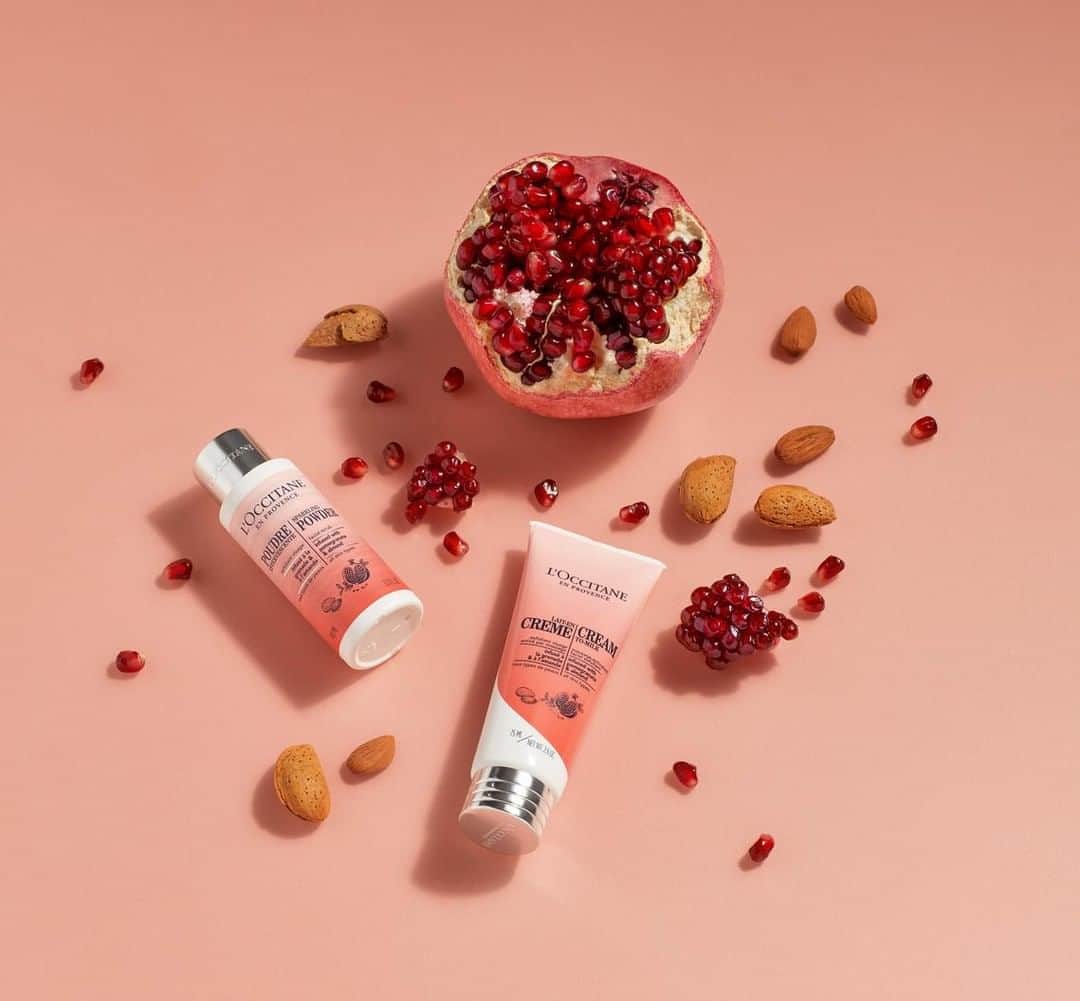 ロクシタンさんのインスタグラム写真 - (ロクシタンInstagram)「Discover the newest way to exfoliate! ✨ Our Cream-to-Milk and Powder-to-Mousse Facial Exfoliators are formulated with Pomegranate, for enzymes that gently exfoliate your skin, and Almond proteins, which are rich in amino acids to soften skin, giving you a healthy, natural glow. Plus, it's 100% vegan! Tag someone who would love to try this! #LOccitane #Cleanser #CreamtoMilk #PowdertoMousse #Pomegranate #Almond #Enzymes #AminoAcids #FaceCare #Skincare #SkincareRoutine #Vegan #NaturalBeauty」8月1日 19時00分 - loccitane