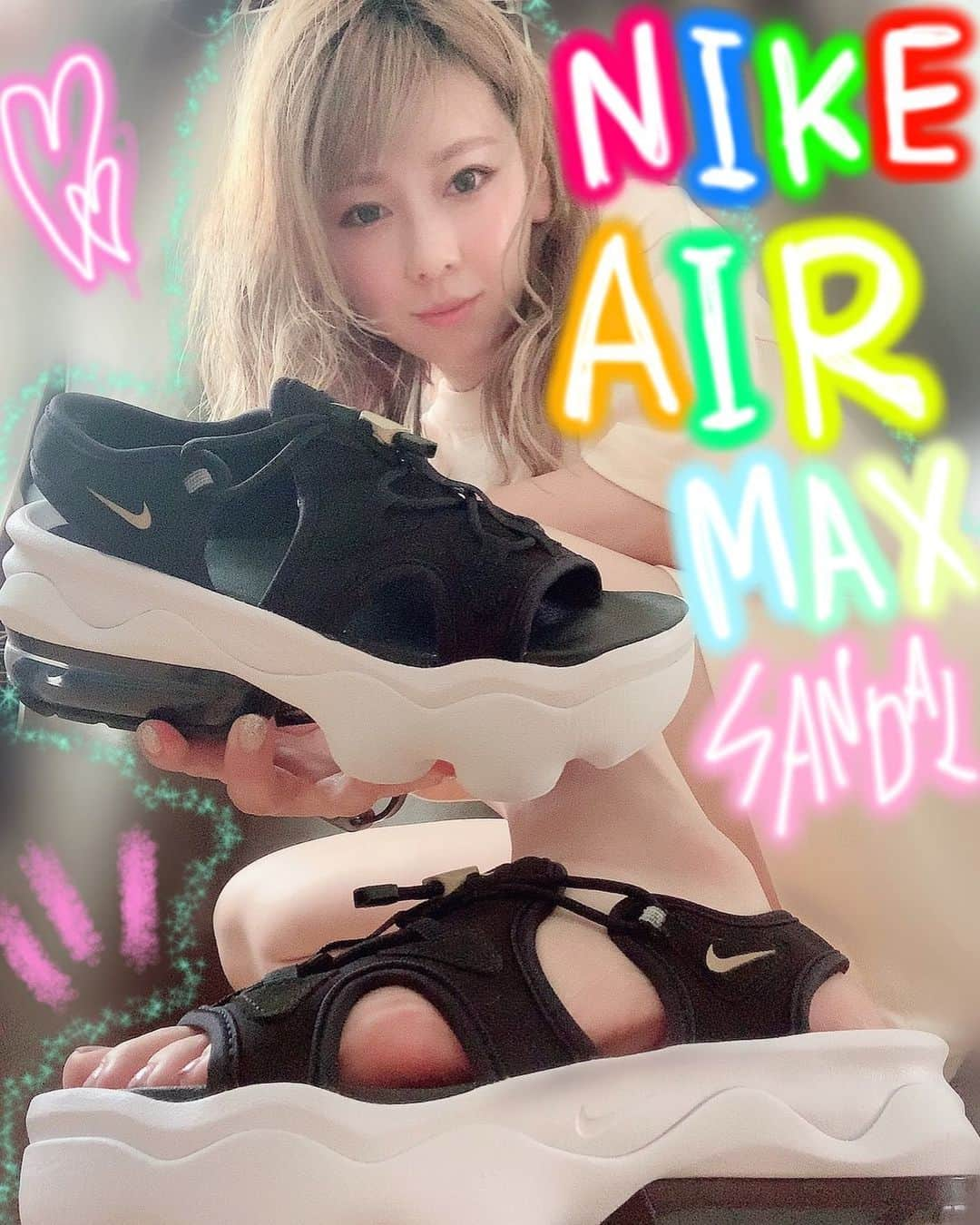 あやつるぽんさんのインスタグラム写真 - (あやつるぽんInstagram)「... #nikeairmax  . . . 梅雨明けて夏きたー サンダルの出番ですね 履き心地 足裏しっかりフィットして安定 . . . #nike #nikeairmaxkokosandal #nikeサンダル #キモ撮り #ナイキ #スポーティーコーデ #ootd #otto #fashion #japan #black #サンダル #サンダルコーデ #スポーツサンダル　#エアマックス」8月1日 10時50分 - ayatsurupon