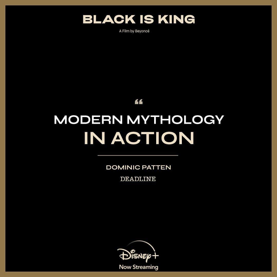 Walt Disney Studiosさんのインスタグラム写真 - (Walt Disney StudiosInstagram)「#BlackIsKing is "modern mythology in action." Stream the new visual album from Beyoncé now, exclusively on #DisneyPlus.」8月1日 10時55分 - disneystudios