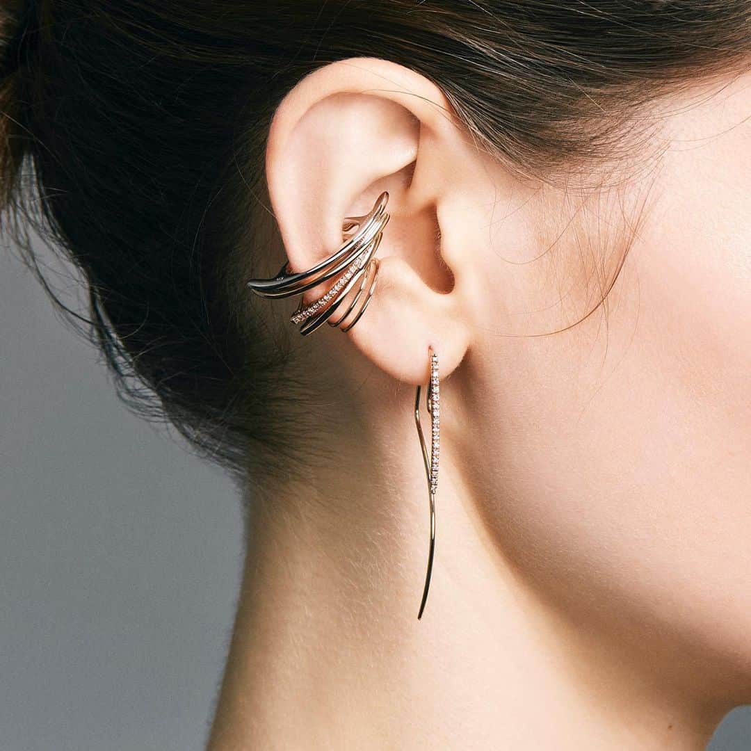 Hirotaka Flamingo hook arrow ピアス Hirotaka Flamingo hook arrow ピアス