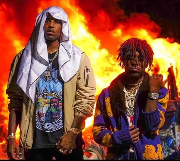ファボラスのインスタグラム：「Happy Gday to my lil bro @liluzivert!! 🎈Always solid wit the energy!!」