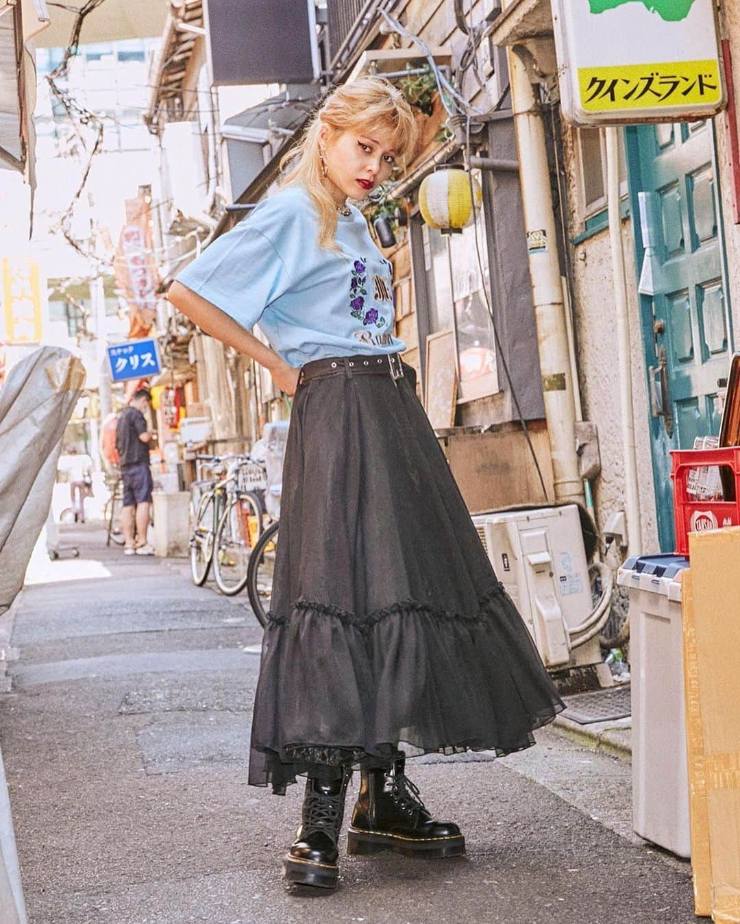 jouetieさんのインスタグラム写真 - (jouetieInstagram)「. 【SHOP NEW ARRIVAL】 . ▼skirt ドッキンクシースルーミディスカート ￥7,700(tax in) BLK/YLW/LVD/BGE . @jouetie_official TOPページURLからチェック✔️ 商品詳細は画像をタップ🛒📌 . #jouetie #jouetie2020aw #jouetie_ootd #fashion #autumn #winter #street #mixstyle #ジュエティ」8月1日 12時20分 - jouetie_official