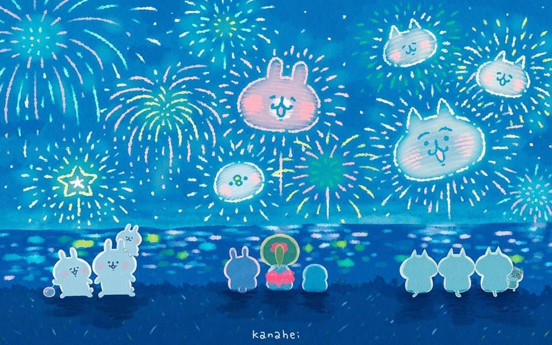 カナヘイさんのインスタグラム写真 カナヘイinstagram 花火 8月壁紙 8月1日 13時58分 Kanahei