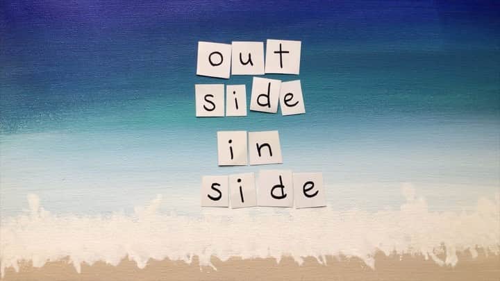 Eden Kaiのインスタグラム：「【Outside Inside - Acoustic】 OFFICIAL LYRIC VIDEO IS OUT!!🙌 Full video on Kat McDowell’s YouTube channel🏖🌅 リリック動画が今日公開されました!! フル動画はKatさんのYouTubeチャンネルから是非ご覧下さい🙏✨ #OutsideInside #KatMcDowell #EdenKai」