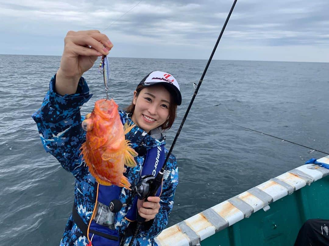 柚月めいさんのインスタグラム写真 - (柚月めいInstagram)「. 今朝の #ガッ釣り関西 🎣ご覧になられましたぁ？！ 和歌山県串本町でマイクロジギングに挑戦✨ . あがってくるまで何が釣れるか分からないワクワク😆 本当に沢山の魚種が釣れてめちゃめちゃ楽しみました~~~🥳 . . . #テレビ大阪 #釣り#マイクロジギング#fishing#釣ガール#釣り女子#船#魚 #follw #柚月めい」8月1日 14時42分 - meimei.yuzu