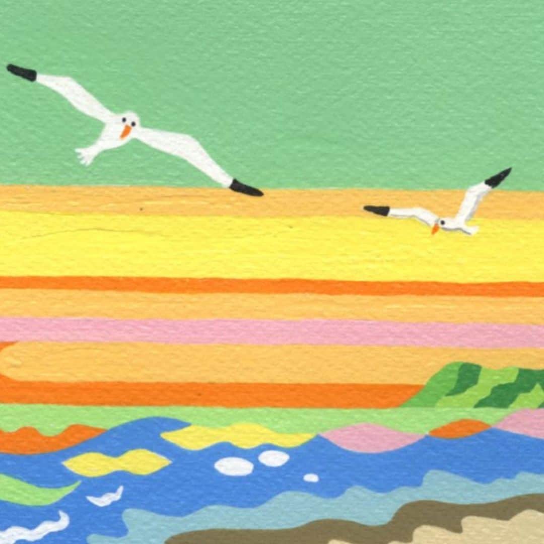のインスタグラム：「飾って眺めてもらえるってハッピー❤️だから、絵が旅立つのは嬉しい😊  描いた作品は、どんなに気に入っていても、手放すのに躊躇しません。 飾ってもらい眺めてもらったほうが絵だって幸せだから。 だから非売品って無いんです😆  SNSや公式サイトのおかげで、作品について問い合わせいただくことも増えました😊  額装については、買ってくださった方はほとんど「お任せします」と言ってくださるので、絵が気持ちよく見える額装を、いつもお願いしている信頼できる額装屋さんと相談して作っていただいています。  そうして数週間後、出来上がった額は、一度私も実際にアトリエなどに飾ってみて「喜んでもらえるといいね」と絵に語りかけてから送り出します😊  今も別の作品を額装中。 ボックスタイプの額にパネルを入れるのは初めてなので楽しみ。  またお送りした後などに絵の感想をいただけるのが、私にとってハッピーな時間😊  「光を集めたような絵」そう表現してくださった方も。嬉しい😭  そして、しばらく個展を行なっていないけれど、そのかわり新しいことを始めてみたいなと思っています。  落ち着かず不安な日々、会いたい人に会えない。  「離れているからこそ接続できる、遠くから見つめ合える」みたいな。  まずはメルマガで私の考えていることなどお知らせしていきたいです。 ぜひ登録して下さいね👉 https://x.bmd.jp/bm/p/f/tf.php?id=taikomatsuo&task=regist  4枚目の写真は広尾にある加藤クリニック麻布annex🏥入口の目立つところでみなさんをお出迎え。 嬉しい。 (アクリル絵具をメインに使っているのですが退色せず水も弾くので扱いやすく日にあたる場所も、オッケー✌️)  #japaneseartist #liveintokyo #myartwork #acrylicpainting #art #artoftheday #happyart #loveart #lovejapan #artposts #acrylic #artlovers #colorfulworld #artstagram #paintlover #lovetheworld」