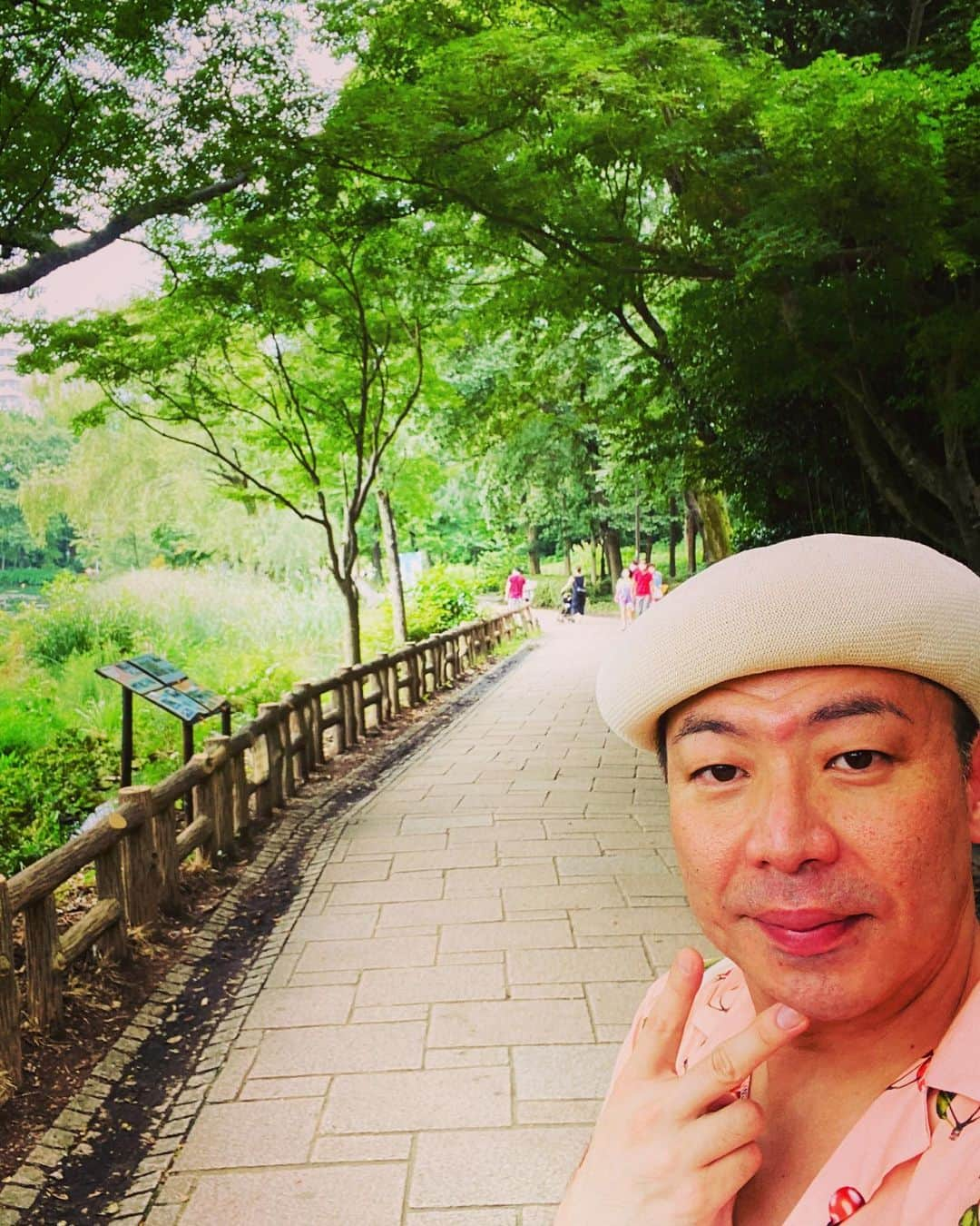 美川憲二さんのインスタグラム写真 - (美川憲二Instagram)「吉祥寺、井の頭公園をお散歩よーー🚶‍♀️💦💦🌳🌳🌳🌳🌻🌻🌻🌻🌻🌿🌿🌿🌿🌿 気持ちよかぁ〜☺️✨✨✨✨ #井の頭公園散歩  #夏の新緑は気持ちいいもんだ  #ほっこりタイム  #美川憲一 #美川憲二 #ヒデコフランセスカ #オネェ系 #ものまね」8月1日 16時31分 - mikawakenji