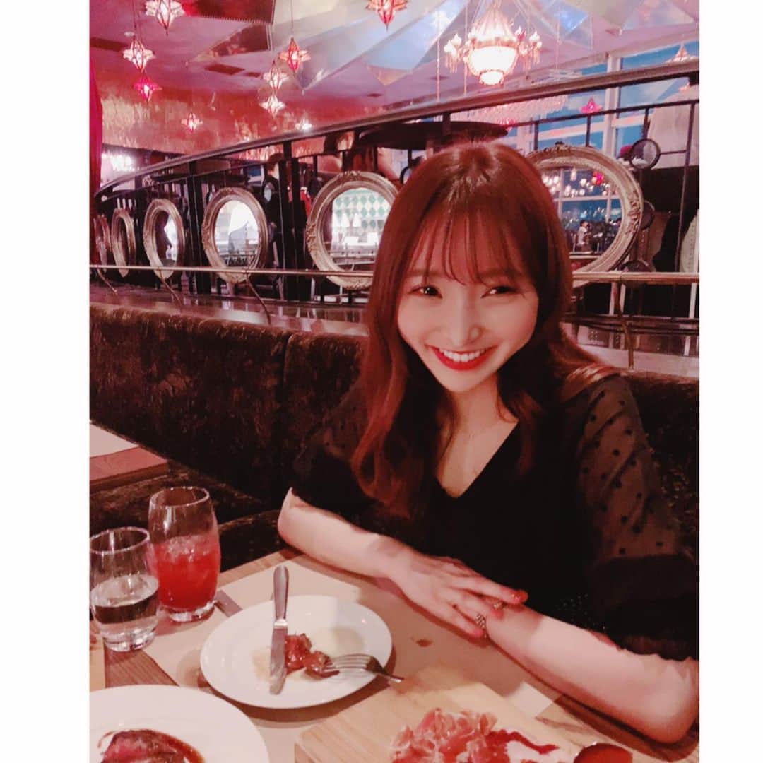 輝月あんりのインスタグラム：「😋🍴💓  #tokyo #shibuya  #dinner」