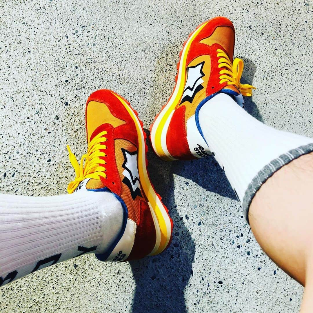 竹内寿さんのインスタグラム写真 - (竹内寿Instagram)「new shoes!!  新しいクッツ!!  #atlanticstars」8月1日 17時36分 - toshi.takeuchi