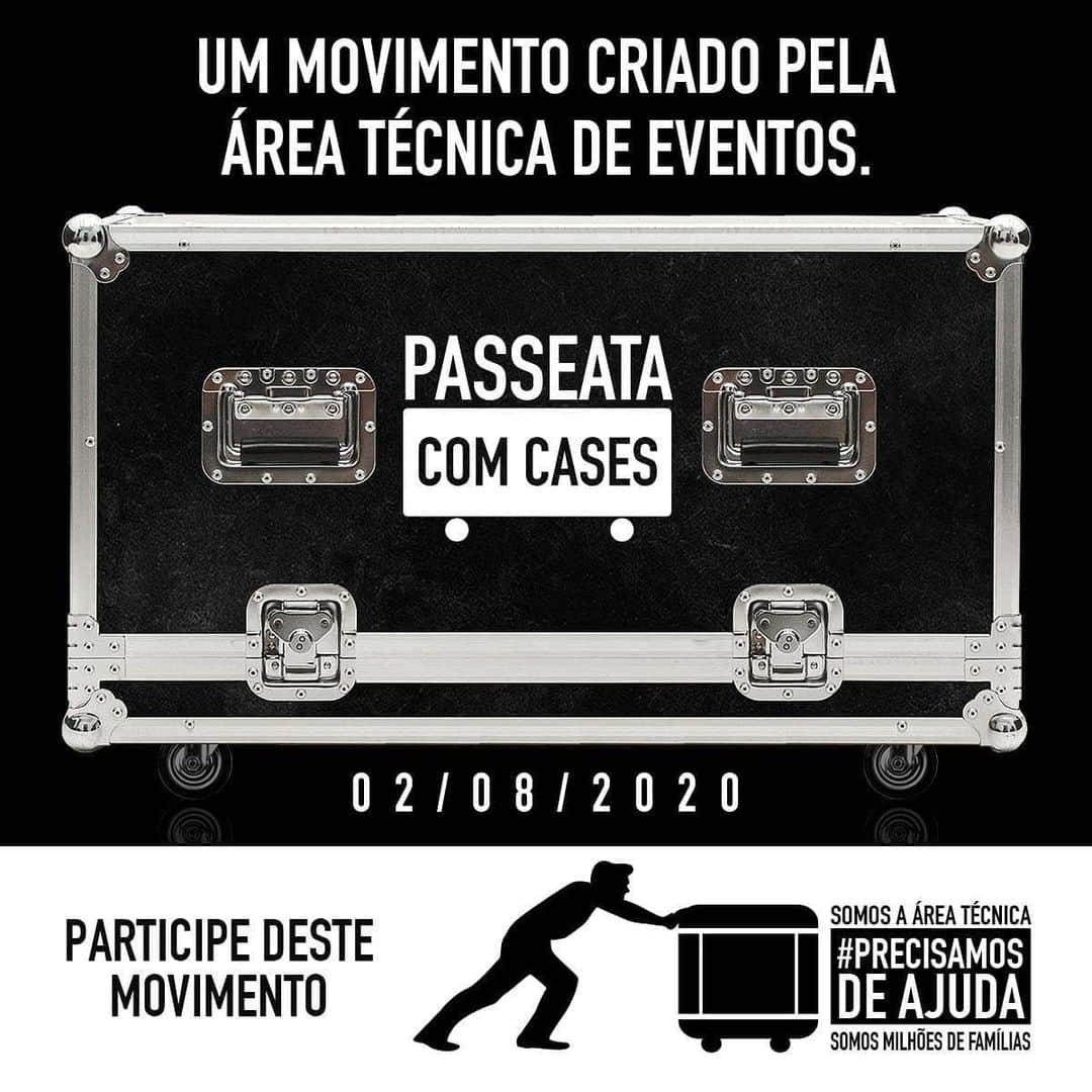 Sorriso Marotoのインスタグラム：「Nós apoiamos  a Área Técnica de Eventos 👊🏽 #somosaáreatécnica #precisamosdeajuda #somosmilhõesdefamílias」