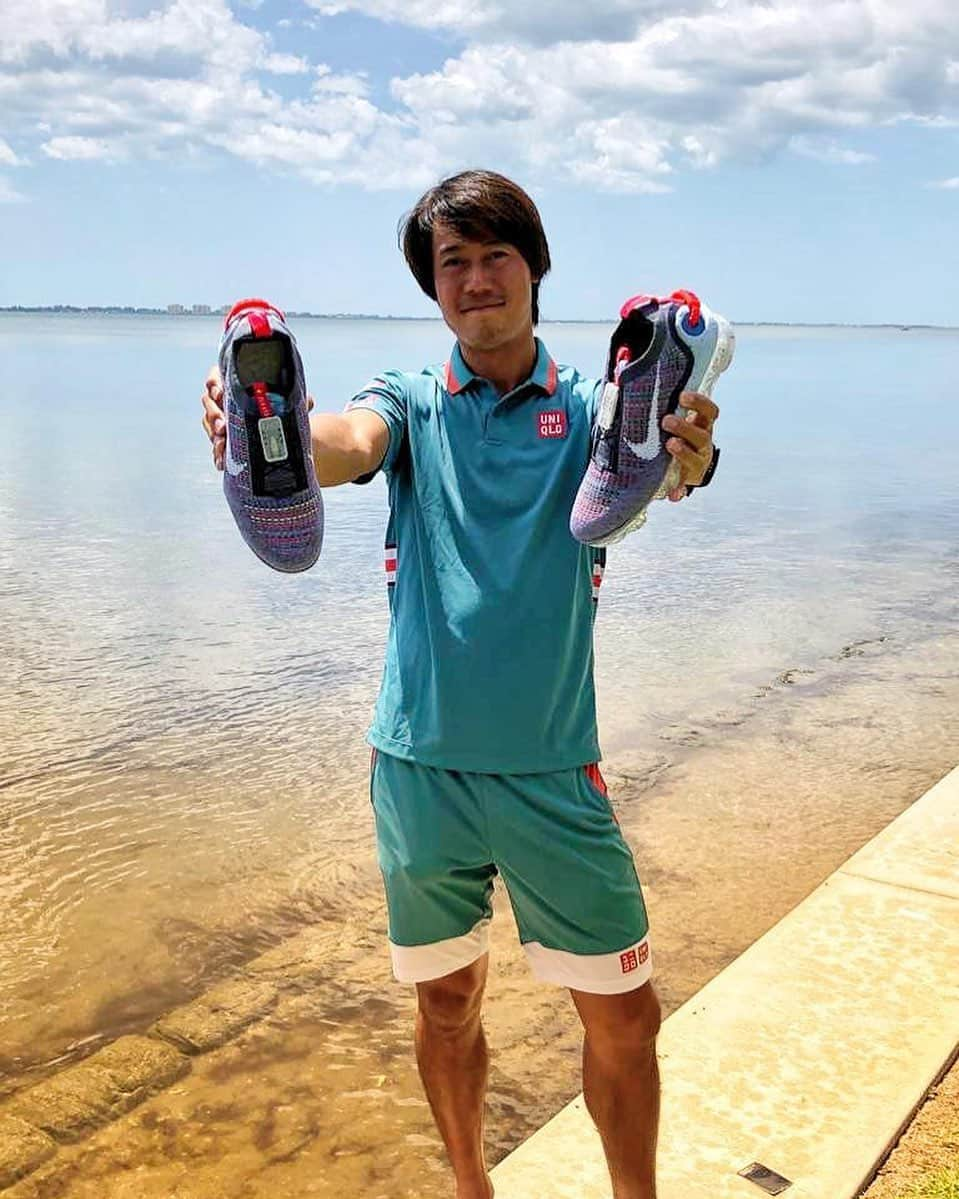 錦織圭さんのインスタグラム写真 - (錦織圭Instagram)「#ヴェイパーマックス @niketokyo」8月2日 4時37分 - keinishikori