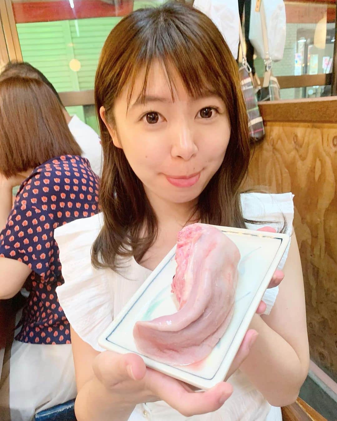 野澤美仁さんのインスタグラム写真 - (野澤美仁Instagram)「豚舌  #小岩ばえ #くるま #豚舌 #pork#tokyo#koiwa#小岩」8月1日 19時56分 - misatonozawa0625