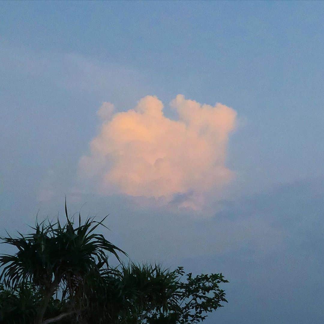 美月リカのインスタグラム：「☁️」