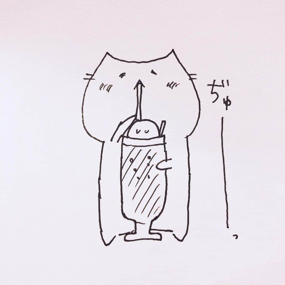 渋谷飛鳥さんのインスタグラム写真 - (渋谷飛鳥Instagram)「#夏の楽しみ #コーラフロート #ネコイラスト #ねこすたぐらむ #家カフェ #家喫茶」8月1日 20時33分 - shibuya_asuka_official