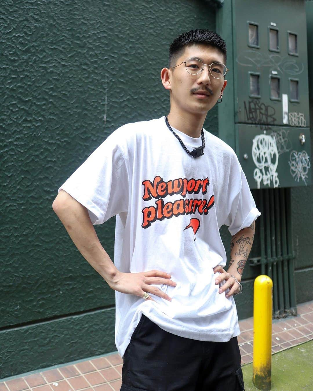 Fashionsnap.comさんのインスタグラム写真 - (Fashionsnap.comInstagram)「【#スナップ_fs】 Name Astro T-Shirt #Newport Pants #CarharttWIP Shoes #OFFWHITE × #NIKE Necklace #1017ALYX9SM  #fashionsnap #fashionsnap_men」8月1日 20時50分 - fashionsnapcom