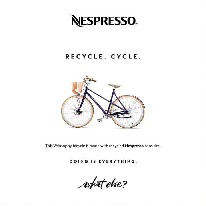 Nespressoさんのインスタグラム写真 - (NespressoInstagram)「Your recycled capsules are hitting the road. Giving new life to recycled capsules and coffee grounds is taking us towards a more sustainable future.  Learn more about recycling at Nespresso. Link in bio.  #Nespresso #DoingIsEverything #NespressoSustainability #SustainableCoffee」8月1日 21時00分 - nespresso