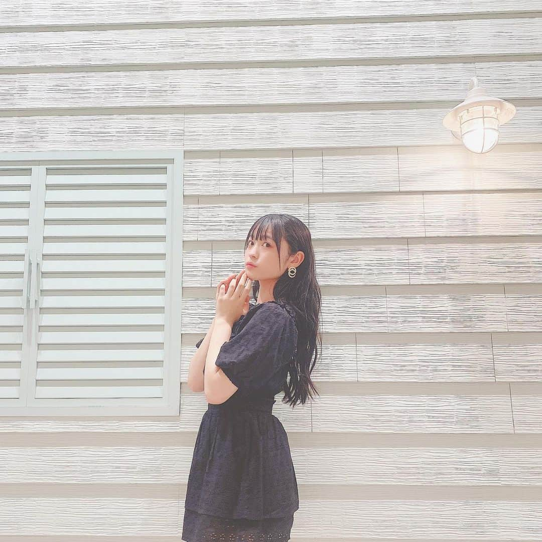 一ノ瀬陽鞠（ひまりん）さんのインスタグラム写真 - (一ノ瀬陽鞠（ひまりん）Instagram)「. 🖤☁️☀️ . . . (*˘︶˘*)ɢᵒᵒᵈ ɴⁱᵍʰᵗ ✩」8月1日 21時14分 - lespros_himari