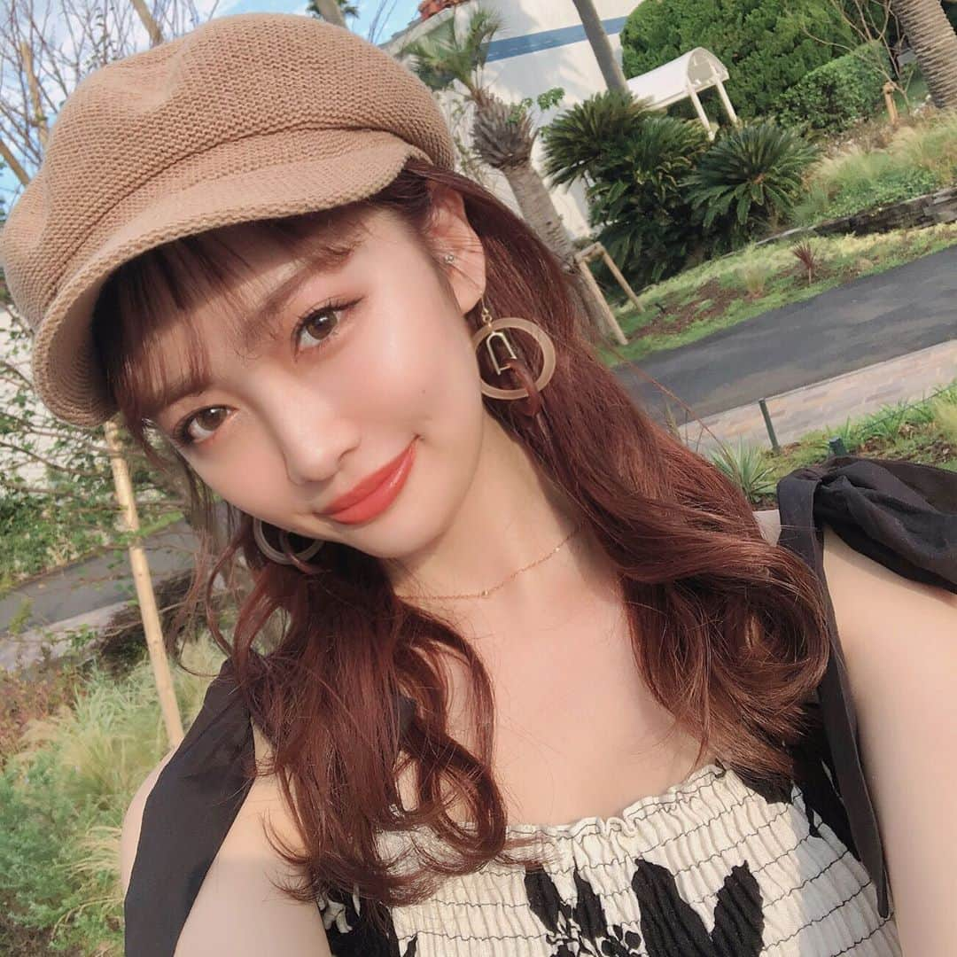 みうらうみさんのインスタグラム写真 - (みうらうみInstagram)「やっと夏がきましたね😘🏝 . . . . . . . . #セルフィー #selfie #みうらうみ #夏 #夏コーデ #キャスケット」8月1日 21時27分 - miuraumi1207