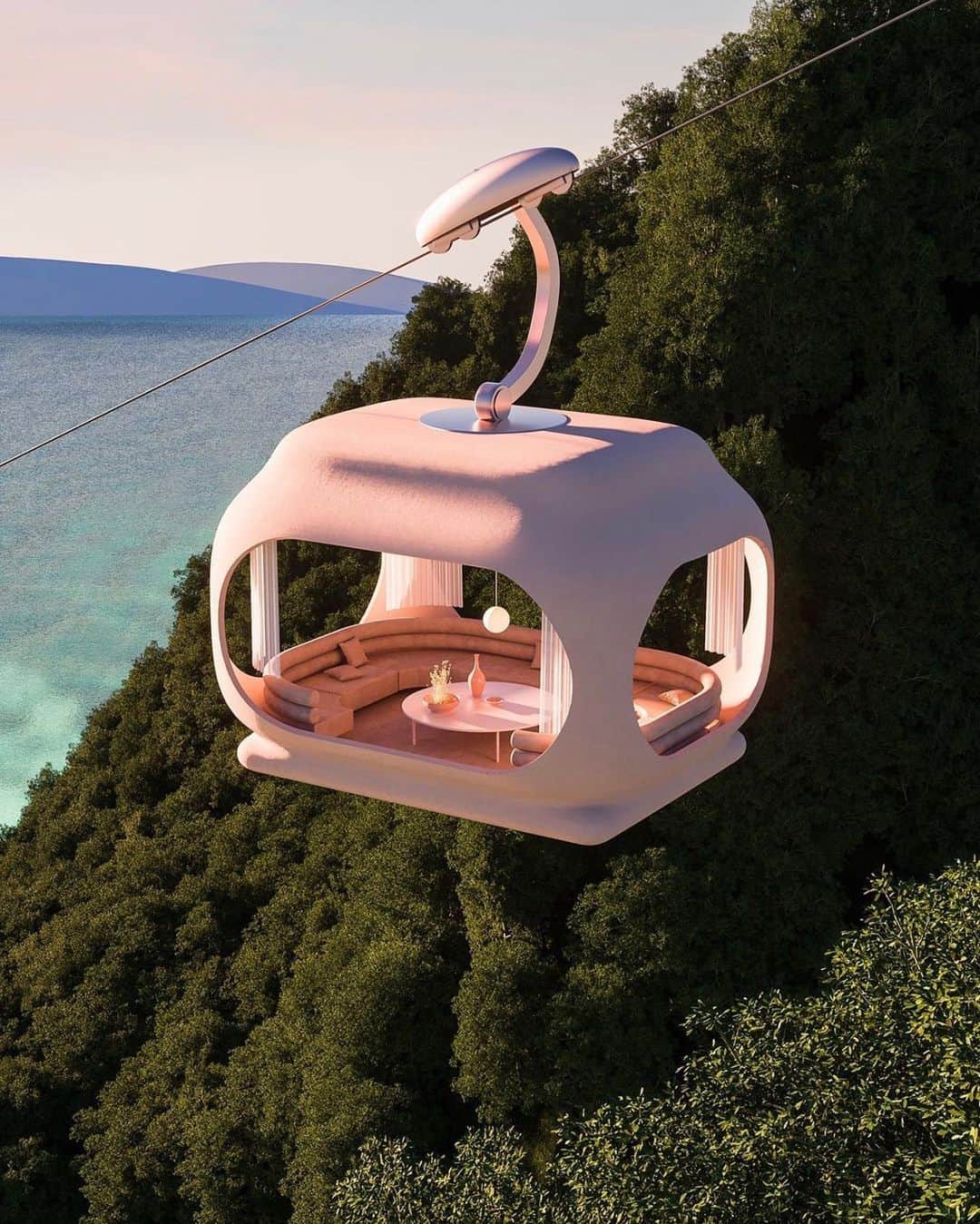 bestvacationsのインスタグラム：「Tag who you’d ride with! Imagine sipping on a coffee & relaxing! By @paul_milinski #BestVacations」