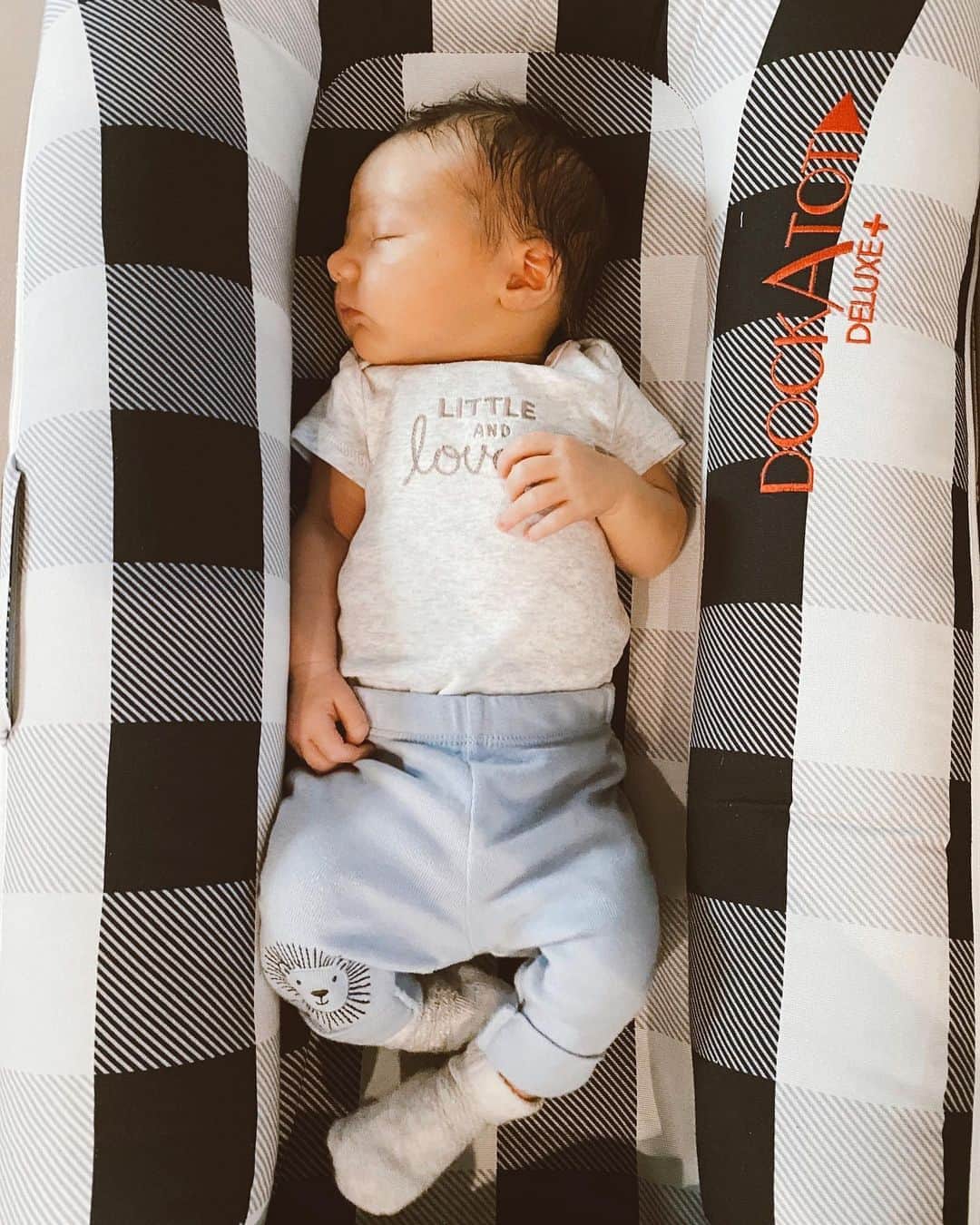 ヒラリー・ローダのインスタグラム：「my little lion man 💙」