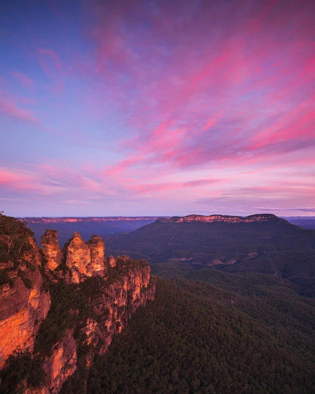 Australiaさんのインスタグラム写真 - (AustraliaInstagram)「Kicking off your Sunday with this beautiful view of the @bluemountainsaustralia 💕@elisaeves captured this gorgeous shot in the World Heritage-listed Blue Mountains National Park, which is located just over an hour's drive from @sydney in @visitnsw. Whilst the #BlueMtsAus was impacted by bushfires earlier this year, now is the perfect time to visit and witness the incredible regeneration of the regions abundant bushland. From walking trails, lookouts and charming townships offering plenty of places to stay for the night, it’s the ideal spot for a day trip or weekend away! #seeaustralia #ilovesydney #NewSouthWales #LoveNSW」8月2日 5時00分 - australia