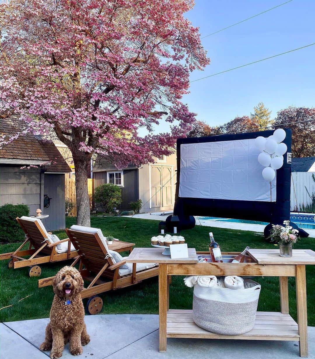 HomeGoodsさんのインスタグラム写真 - (HomeGoodsInstagram)「Looking for the perfect weekend activity? Watch a movie outdoors, have a backyard picnic, or go camping in style (📸: @maxminidood, @jazlynn.rose, @kaitreichert)」8月2日 0時02分 - homegoods