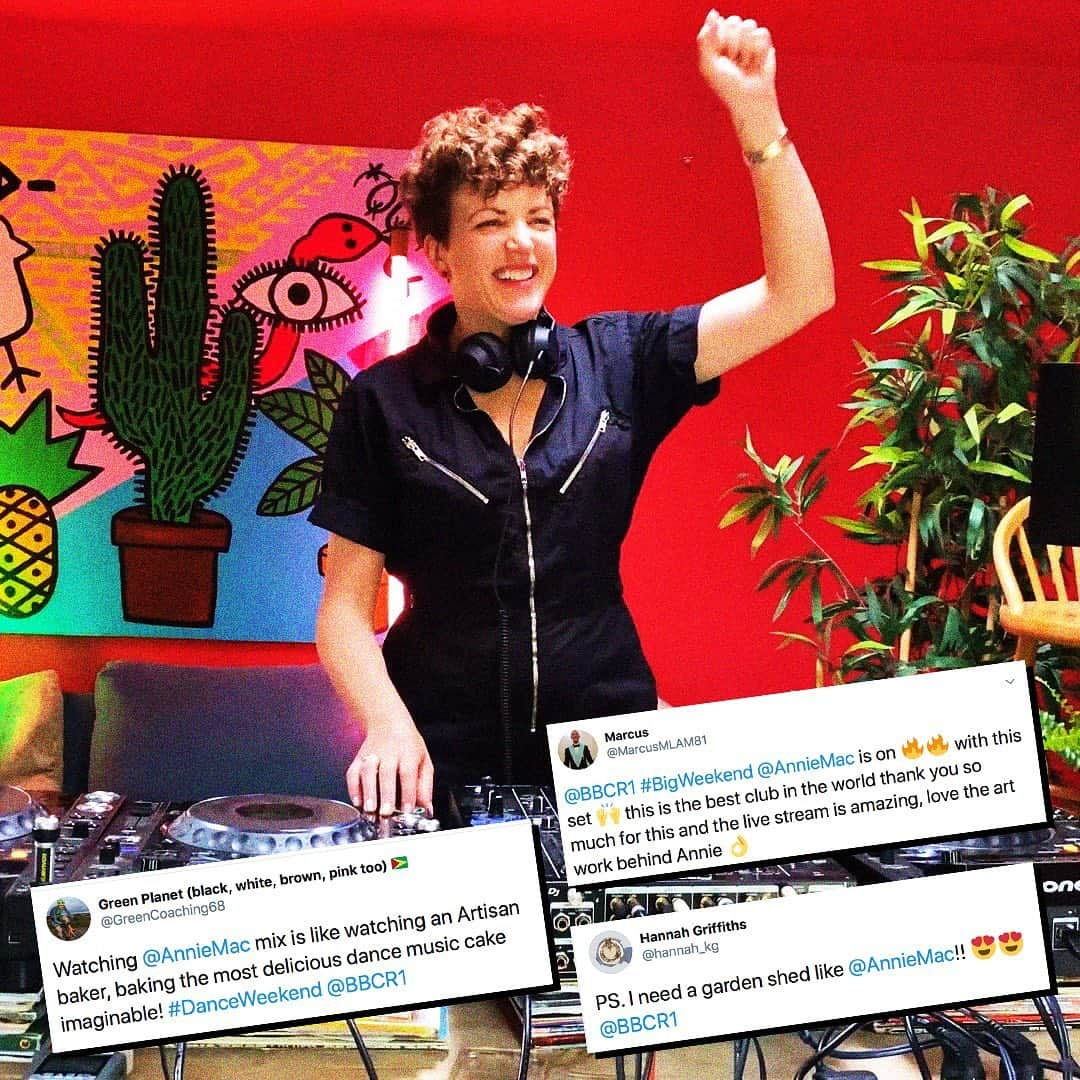 BBC Radioさんのインスタグラム写真 - (BBC RadioInstagram)「@anniemac appreciation post #DanceWeekend」8月2日 0時28分 - bbcradio1